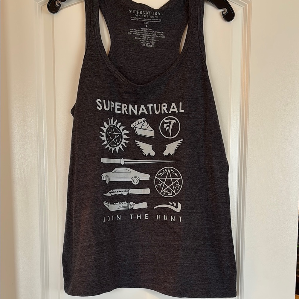 Supernatural Graphic Tank Top